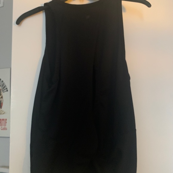 Fabletics Blake Open Back Twist Tank in Black - Picture 3 of 6